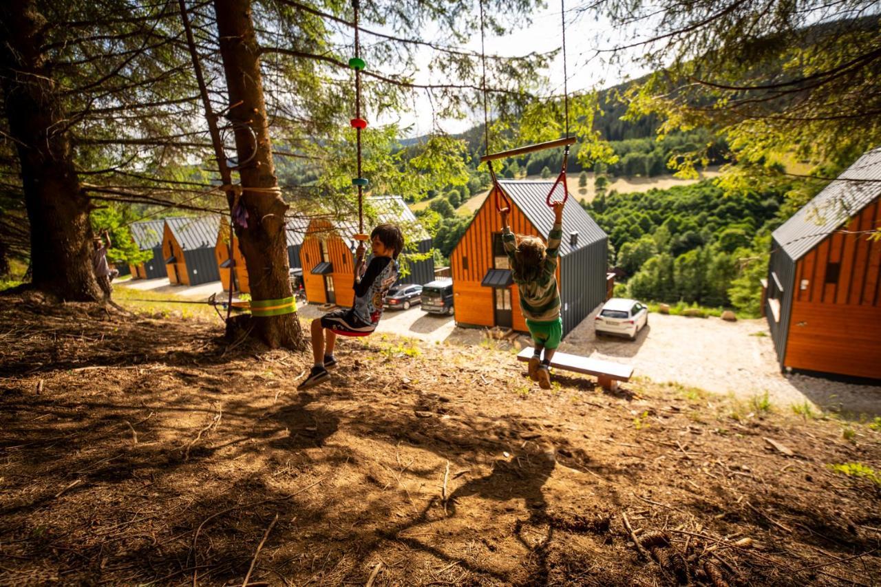 Osada Za Gorami Za Lasami - Domki Z Widokiem Na Snieznik Stronie Śląskie エクステリア 写真